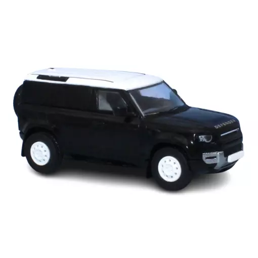 Land Rover Defender II 110, noir / blanc - PCX87 0391 - HO 1/87