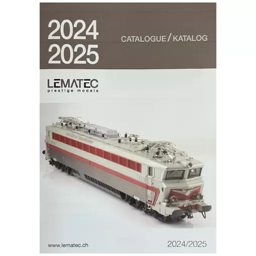 Herstellerkatalog 2024 2025 - Lematec CAT-2024/2025 - N HO O I HOm - 9 Seiten - Französisch & Deutsch