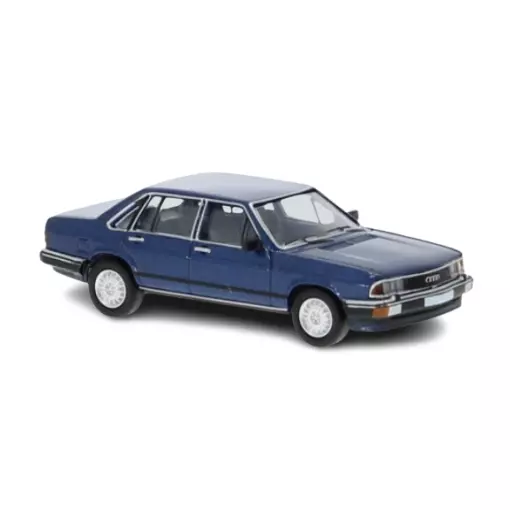 Audi 200 C2 - bleu foncé métallisé - 1979 - PCX 870065 - HO 1/87