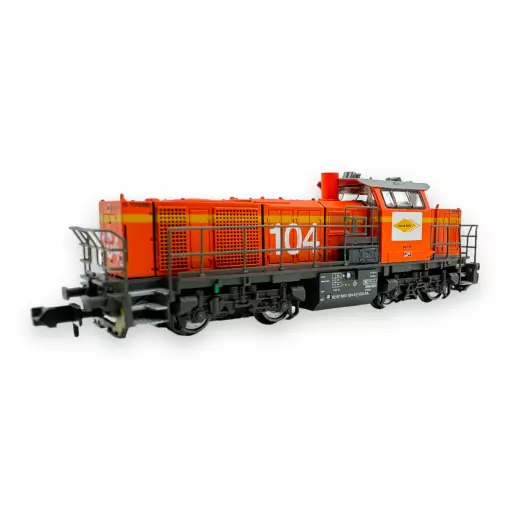 Locomotive diesel Vossloh G1700BB - HobbyTrain H3078-2 - N 1/160 - Ep VI - Analogique - 2R