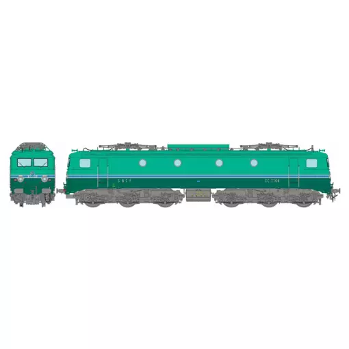 Elektrische locomotief CC 7106 - ACC SON - REE Models MB195SAC - HO - SNCF - EP IV-V