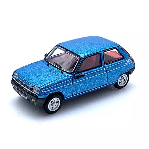 Renault 5 Alpine, bleu, 1978 - Ree Modèles CB163 - HO 1/87