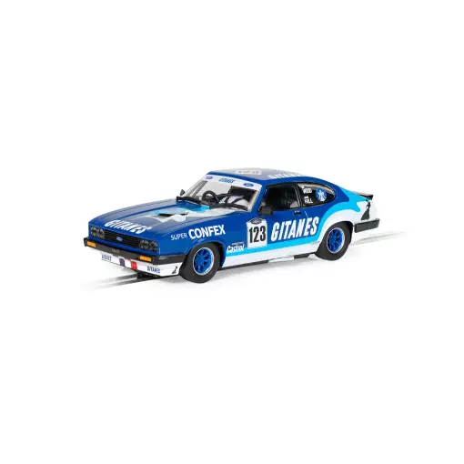 Voiture Analogique - Ford Capri MK3 - Gagnant du trophée Gerry Marshall 2021 - Jake Hill - Scalextric CH4402 - Super Slot - Echelle I: 1/32