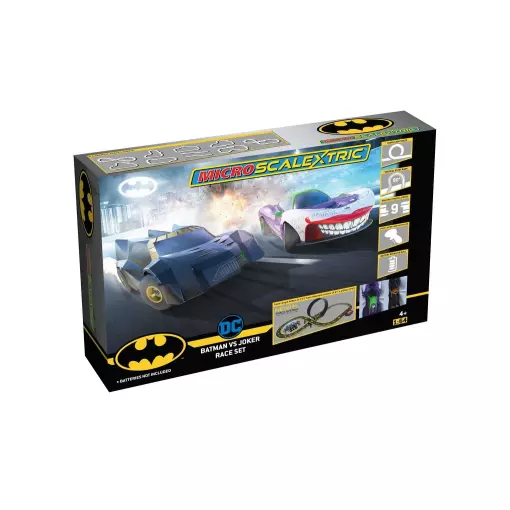 Coffret de Circuit Analogique - Batman VS Joker - Scalextric SCF1006P - Echelle 1/43ème