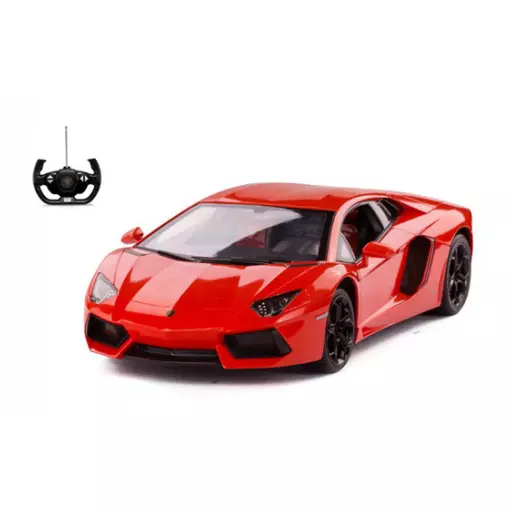 Coche eléctrico - Lamborghini Aventador LP700-4 Rojo RTR - T2M RS43000 - 1/14