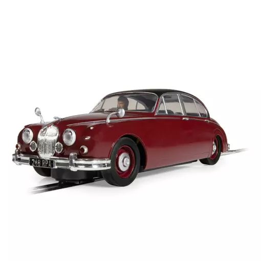 Jaguar MK2 - Inspecteur Morse - SuperSlot H4502 - 1/32 - Analogique