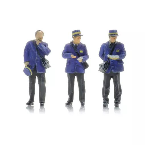 Lot de 3 conducteurs NS sur la plateforme - Artitect 5870042 - HO 1/87