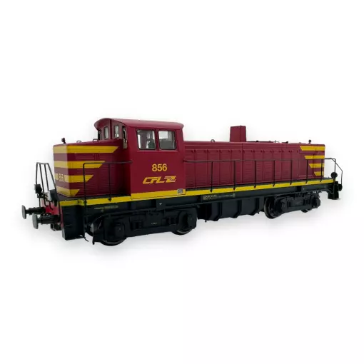 Locomotief Diesel 858 - Soute 5000L - ACC SON - REE MODELS JM016SAC - CFL - HO Ep IV-V