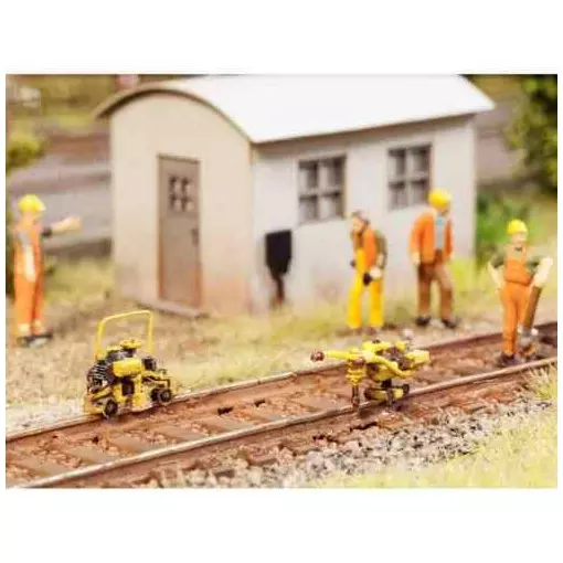 Set de travaux de voies - NOCH 13641 - LaserCut - HO 1/87 -