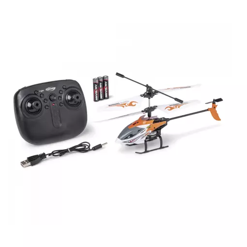 Hélicoptère Easy Tyrann 230 GYRO 2.4G 100% RTF - ORANGE - Carson 500507180