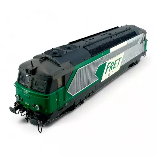Locomotief Diesel BB67539 FRET "Nevers" DCC SON REE MODELS MB168S - HO 1/87