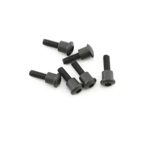 6 Vis BTR tête bombée épaulée 3x12mm - Traxxas 3642X