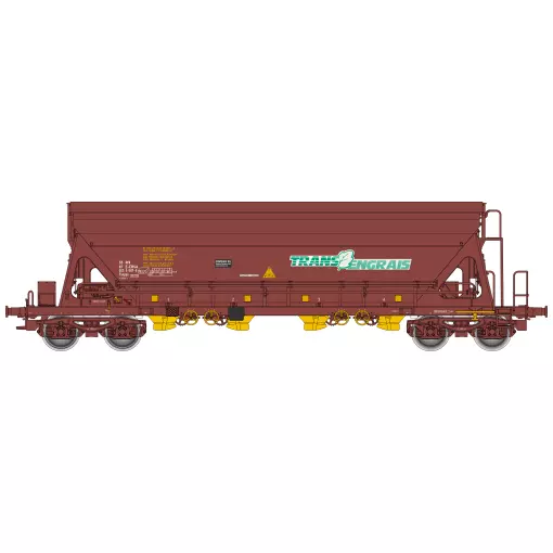 Tanpps T90 "Trans Engrais" goederenwagen - Albert Modell 065309 - HO 1/87 - F-ERSA - Ep VI - 2R