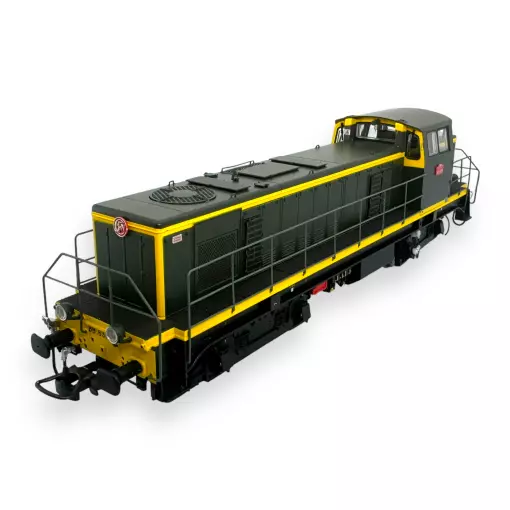 Locomotive Diesel  BB63856 Dépôt Portes - DC sans son R37 HO41110DC SNCF - HO 