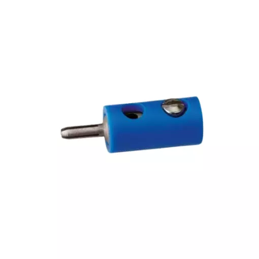 10 x 2,5 mm pinconnectors - Brawa 3055 - Blauw