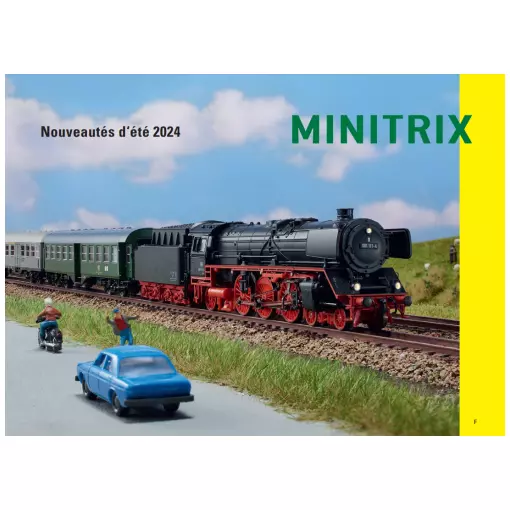 Nieuwe 2024 folder - Minitrix MI-DEP-ETE2024 - 7 pagina's - Frans