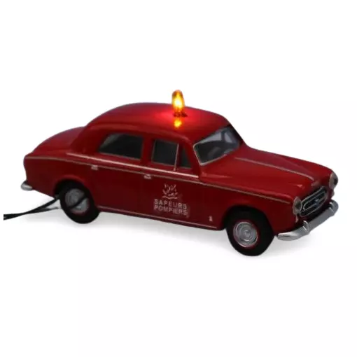 Peugeot 403 8cv des sapeurs pompiers militaire - SAI 0902 - HO 1/87