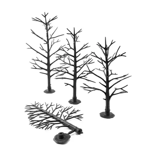 Confezione da 12 WOODLAND SCENICS TR1123 rinforzi per alberi - HO 1/87 - 127-177 mm