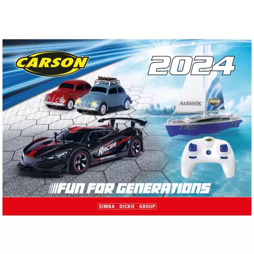 Catalogue 2024 - Carson RC Sport - Carson 500990272 - Format A4 - Anglais