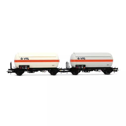 Coffret de 2 wagon citerne VTG - Rivarossi HR6619 - HO 1/87 - DB - EP V