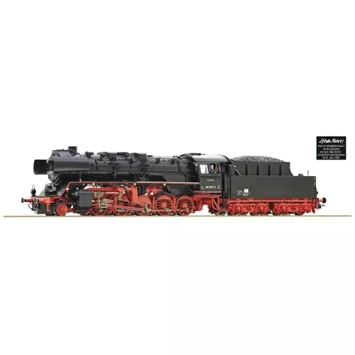 Locomotora de vapor 50 3670-2 Roco 70287 - HO : 1/87 - DR - EP IV - analógica