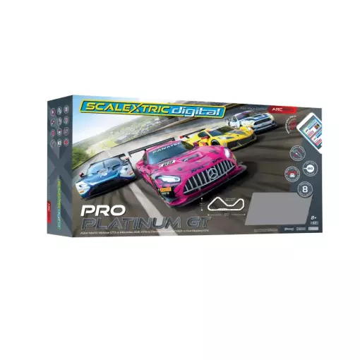 Scatola di circuiti SCALEXTRIC C1436M 1:32 ARC PRO - Pro Platinum GT