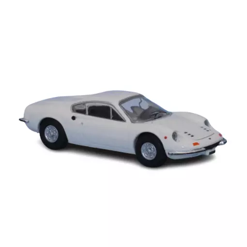 Ferrari Dino 246 GT, blanche, 1969 - PCX87 0633 - HO 1/87