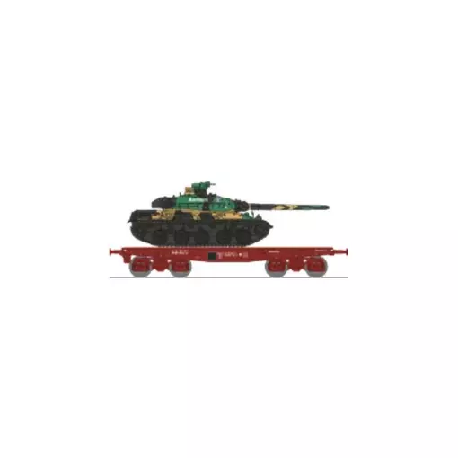 Ketelwagen SSym46 + tank amx-30 "Austerlitz" 1DB 1RC - Ree Models WBA034 - HO 1/87 - SNCF - Ep IV - 2R