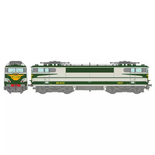 Locomotiva elettrica BB 9231 - DCC SON - REE Models MB196S - HO - SNCF - EP IV-V