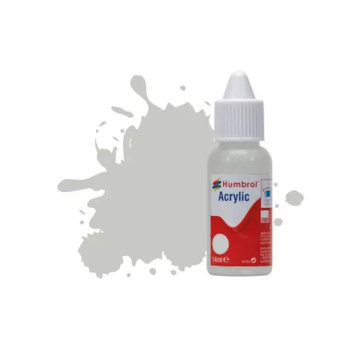 Peinture acrylique n°247 - couleur bleu clair MAT - HUMBROL DB0247 | 14 mL