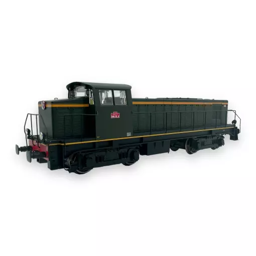 Diesellocomotief 040 DE 4 - Analoog - REE MODELS JM012 - SNCF - HO - EpIII