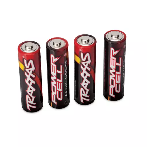 Confezione di 4 batterie alcaline LR6 AA 1,5 V - Traxxas 2914