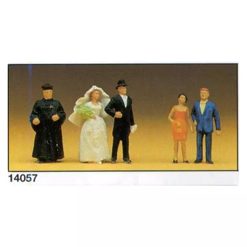 Personnages pour mariage protestant