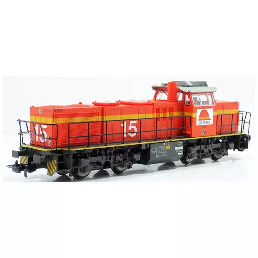 Colas Rail Diesellokomotive N°15 Vossloh G1206 - PIKO 95182 - HO 1/87 - SNCF - EP VI - 2R - Analog