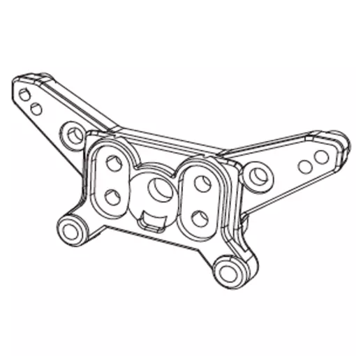 Soporte amortiguador delantero - MJX 14170 - 1/14