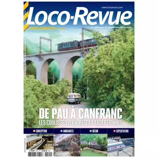 Loco Revue Speciale Editie 80 - LR PRESS HSLR80 - Van Pau tot Canfranc, achter de schermen van een uitzonderlijk netwerk