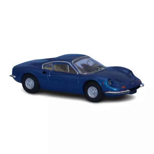 Ferrari Dino 246 GT, bleu métallisé, 1969 - PCX87 0634 - HO 1/87 