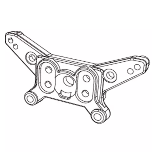 Voorste schokdemperbevestiging voor Hyper Go - MJX 14170B - 1/14