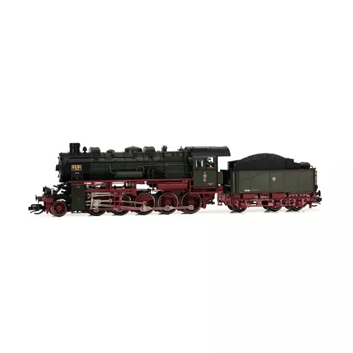 Stoomlocomotief G12 - Arnold HN9066S - TT 1/120 - P.St.E.V - EP I - DCC Zoon