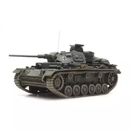 Char Pz.Kpfw. III Ausf. J Gris - Artitec 387.315 - HO 1/87