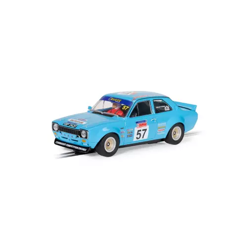 Voiture Analogique - Ford escort MK1 - Tony Paxman Racing - Scalextric CH4445 - Super Slot - I : 1/32