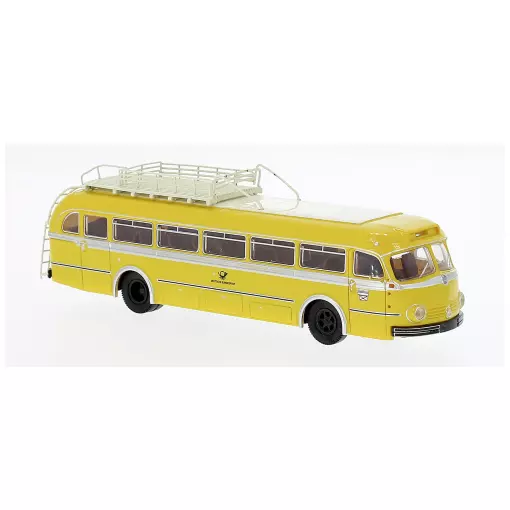 Bus Mercedes Benz O6600H de la Deutsche Bundespost - Brekina 50517 - HO 1/87