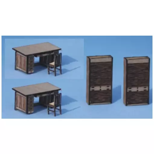 Mobilier de bureau - SAI 0740 - HO 1/87