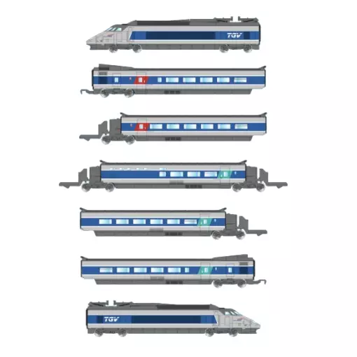 Caja TGV PSE Atlantique - Azar T01-AB1A - Z 1/220 - SNCF - EP V - 2R - Analógico