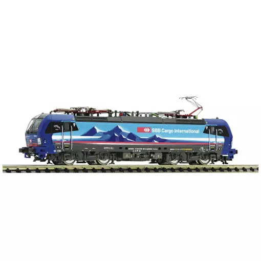 Locomotive électrique Cargo International Fleischmann 739319 - N : 1/160 - CFF - EP VI