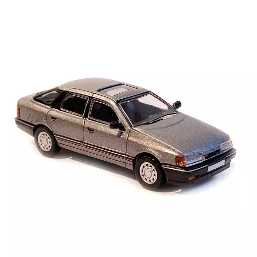 Voiture Ford Scorpio toit ouvrant - PCX 870457 - HO 1/87 - Gris métallisé