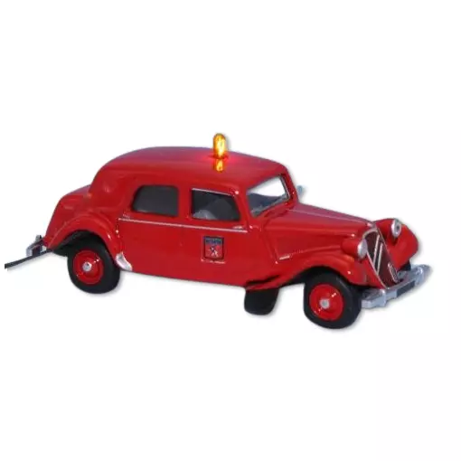 Citroën Traction 11B 1952 des pompiers de Lyon - SAI 0912 - HO 1/87