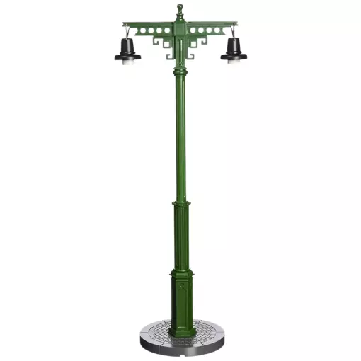 2 arm station lamp