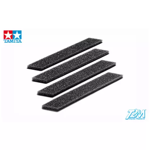 Set van 4 foam banden 26mm zacht - Tamiya 53113 - 1/10