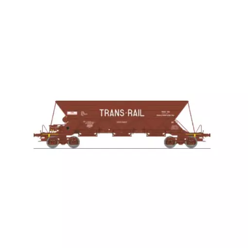 Trichterwagen ex Typ 1 "TRANS-RAIL" - Ree Modelle WB865 - HO 1/87 - SNCF - Ep IV - 2R